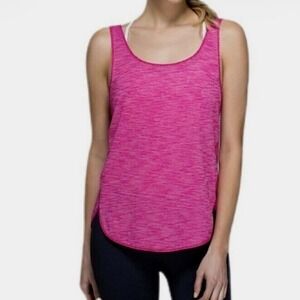 Lululemon‎ Pink Straight Up Singlet Tank Top Magenta Women Workout Yoga